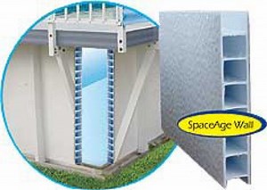 SpaceAge Technology 4' x 4' Pool Waterwall - PoolSupplies.com