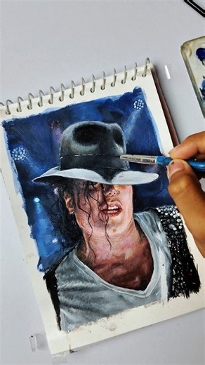 Aadil Kamal Arts × King of Pop ‼️👑 #michaeljackson