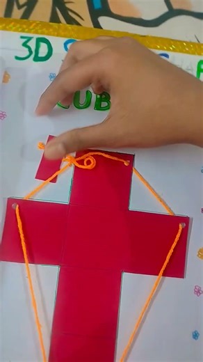 working model of 3D solid shapes project 🏆⭐ mathematics project 🌟