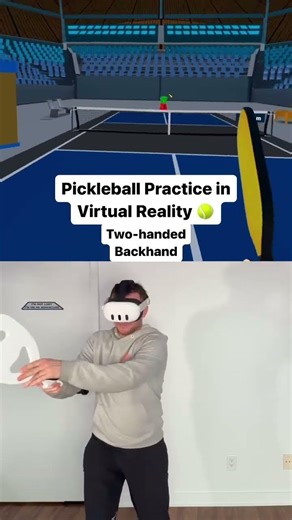 Pickleball Paddle Practice - Virtual Reality 🥽