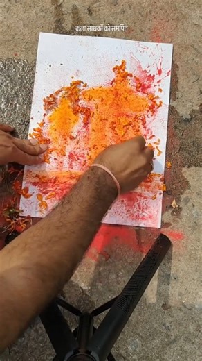 Mukesh P Tiwari | Indian Architecture Painting experiment with worship and natural colours #creativepainting #art #experimental #asi #temple #lingrajtemple... | Instagram