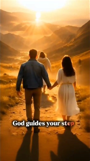 “Trust God’s Path – He Guides Your Steps ✨🙏 #bibleverse #godguide