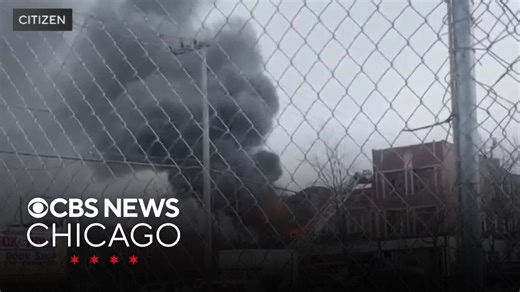 Firefighters battling fire on Chicago's South Side