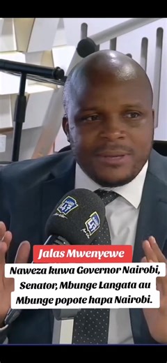 Langata Mp. Jalas Mwenyewe : Naweza kuwa Governor Nairobi, Senator, Mbunge Langata au Mbunge popote hapa Nairobi. popote. Jalas Radio 47 interview. Jalas Mwenyewe #fyp #viral #kenyantiktok🇰🇪 #politics #trending