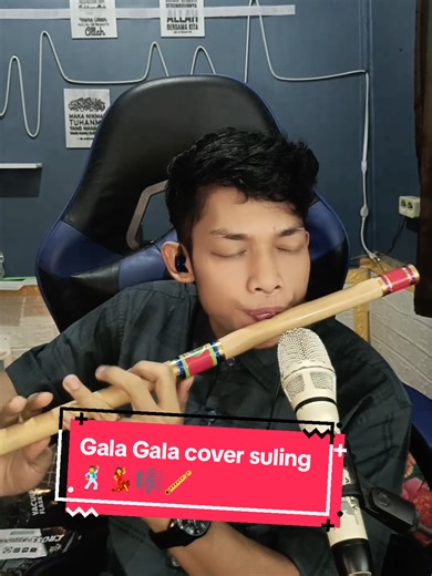 Gal Gala Suling Cover Performance with Traditional Flair