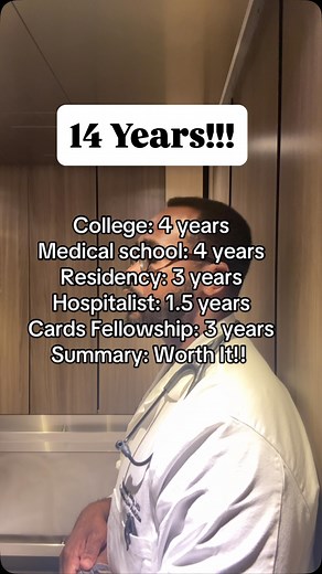 Cant believe that it took me 14 years to become a cardiologist. Worth every penny and Id do it again! #Hospitalist #Cardiologist #Medicine #CardiologyFellowship #MedicalSchool. | Emmanuel Isang