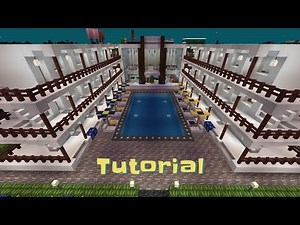 How to build a Beach Hotet in Minecraft - Part 1