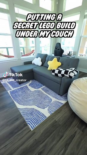 Creating a Lego Theme Park Under Your Couch