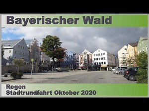 *** STADT REGEN - RUNDFAHRT DURCH DIE STADT | BAYERISCHER WALD | gefilmt mit DJI Osmo Action