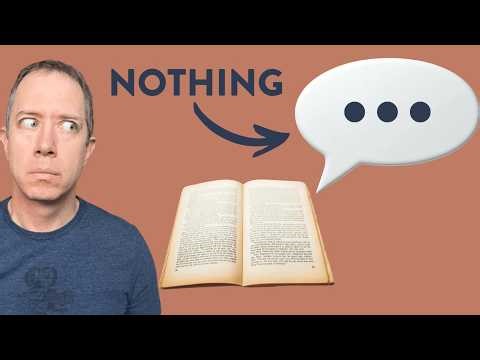 Most Novels Have Nothing to Say – Make Yours Different