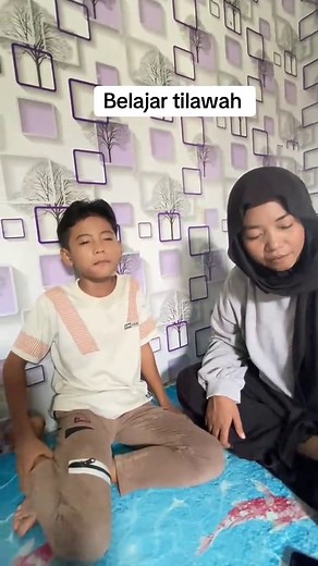 Belajar Tilawah Bersama Ariel dan Ibu Ustadzah
