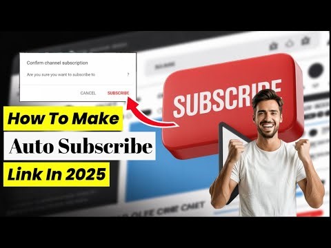 How to Create an Auto Subscribe Link for YouTube | Boost Subscribers Fast (2025 Guide)