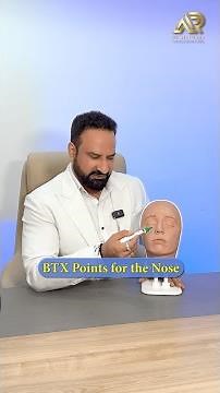 Botox Points for Nose Contouring by Dr. Ajay Rana