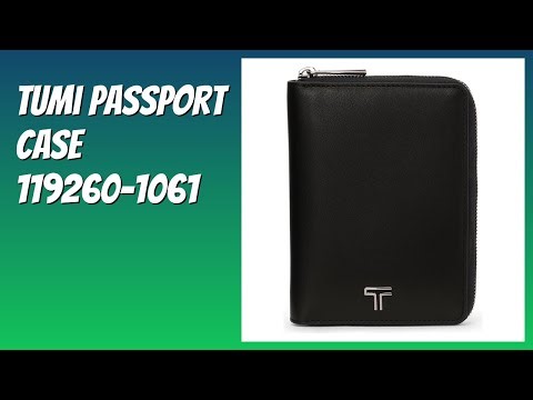 REVIEW (2025): Tumi Passport Case 119260-1061. Features.