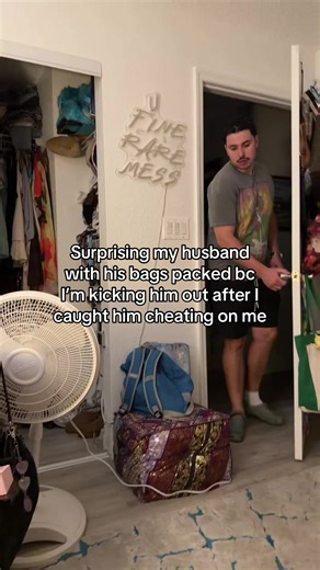 Surprising My Husband with His Packed Bags After Cheating
