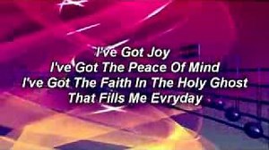 Paradise LIVE: Unspeakable Joy - I've Got The Joy Chords - ChordU