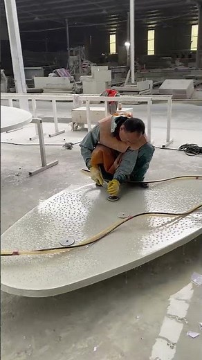 Light-transmitting concrete space image panels