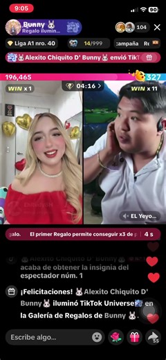 🥰 un habibi chiquito pero poderoso gracias por tus niveles te quiero mucho ❤️🥺 #trend @🐰Alexito Chiquito D' Bunny🐰