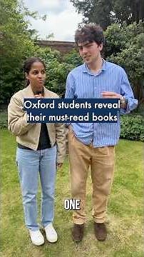 Oxford students reveal their MUST-READ books 📚