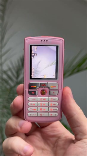 🌸 Pink, sweet, iconic — Sony Ericsson W800