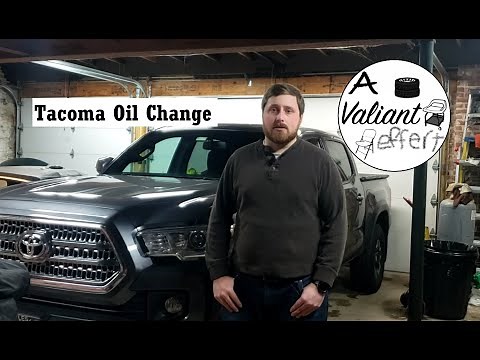2017 Toyota Tacoma Oil Change Tutorial (for beginners) - AVE Repairs