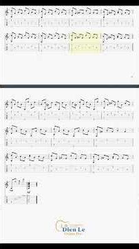 Study No.39 - Oratio Pluviatilis (Arrangement by Dien Le Guitar Pro) for Guitar