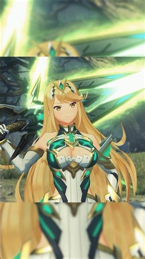 Just Mythra being smug #xenobladechronicles2 #pyra #mythra #shorts