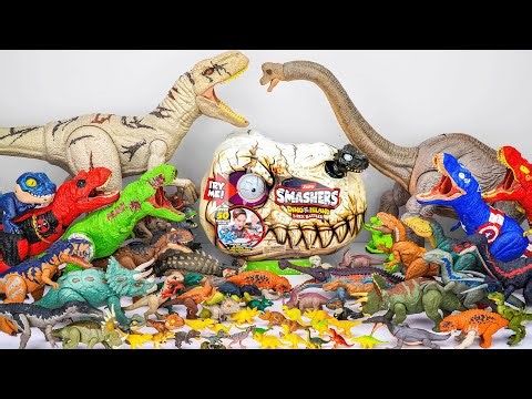 Jurassic World Unboxing and Review ASMR | Dinosaur Paradise Toy Track with T Rex Hulk Triceratops