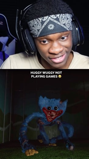 HUGGY WUGGY NOT PLAYING GAMES 😭 #gaming #trending #shorts #poppyplaytime