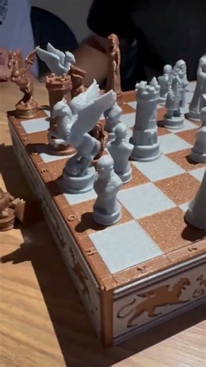 Harry potter chess set amazing 🥶🥶 #harrypotter