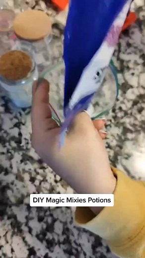 334_Reply to @oodm0oo DIY Magic Mixies Potion Refills! 🪄#magicmixies #DIY #refill #asmrplayroom #potion | ASMR Playroom