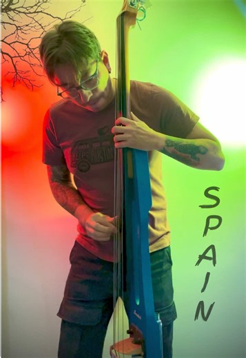 “Spain” Chick Corea #spain #spaincover #spainchickcorea #chickcorea #jazz #jazzcover #bass #basscover #bassist #doublebass #doublebassist #bajista #contrabajo #contrabajista #babybass #musician