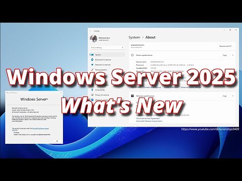 Windows Server 2025 Overview and See What’s New