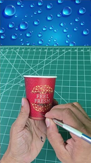 How to Make a Mini Dustbin from Paper Cups | Easy DIY Desktop Trash Can