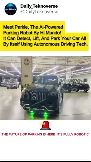 No More Valets — Robots Park Your Car Now!