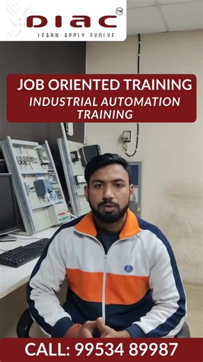DIAC Automation Training Noida on Instagram: "Looking to build a successful career in Industrial Automation? Join DIAC Institute and get industry-oriented training in: ✅ PLC Programming ✅ SCADA Systems ✅ HMI Development ✅ VFD (Variable Frequency Drives) ✅ Servo Motor & Drive Systems Our training is designed for students, diploma holders, engineers, and job seekers who want hands-on practical knowledge and real industrial exposure. 🎯 Why Choose DIAC Institute? Practical, job-focused training Exp