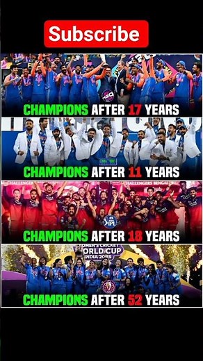 IND Champion After Much Hardwork #indiancricket #cricket #trophy #wc #cwc #championstrophy #virat