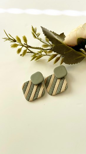 12K views · 1.2K reactions | I’ll reveal my method to you  You don’t need to double-bake the two-piece lobe earrings, just do a first baking for about 10 minutes, remove from the oven, let it cool a little, and then add some liquid clay and the top piece, to keep it level I helped myself with some cotton buds, now finish baking and voilà ❤️ #polymerclayearring #claycutters #tidoclaytools #polymerclayinspiration #polymerclaytips | TiDo clay tools | Facebook