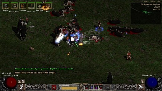 PD2 BARB GOD MODE HC LADDER