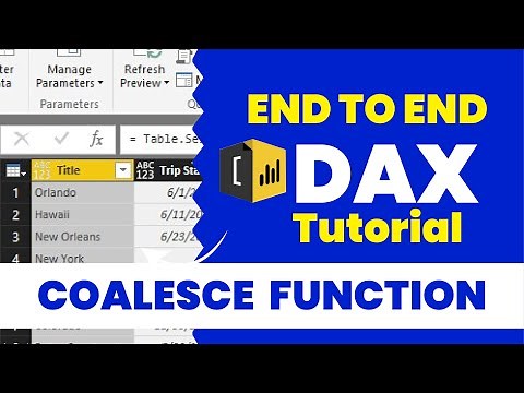 End-to-End DAX Tutorial | Power Bi | COALESCE function | KSR Datavizon | DAX Studio