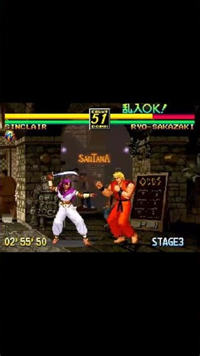 龍虎之拳外傳（刀法by Sinclair）★NeoGeo CD★ art of fighting 3 - SNK 1996