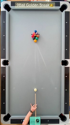 772K views · 3.4K reactions | 9Ball Golden Break #billiard #billiards #9ball #8ball #8BallPool #trickshot #trickshots #poolplayer #poolplayers #snooker #cuesports #pooltable #bilhar #biliardo #billard #billards #10ball #bilyard #drill #training #shooting #biliard | Daniel Gluba | Facebook