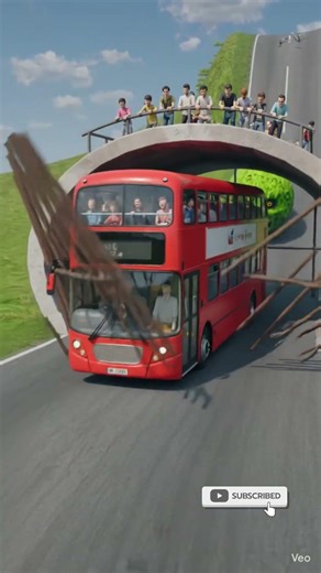 Cars & buses cracks - BeamNG.Drive #beamng #beamngcrashes #fun #shorts