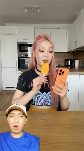 Mira was eating ice cream and there was a fly 😭