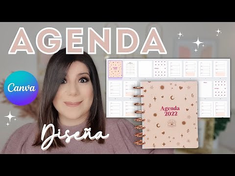CREATE your own AGENDA in CANVA ⭐️ I'll give you the template...