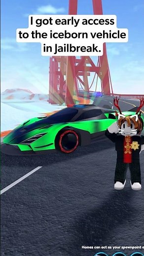 How Fast is the NEW ICEBORN CAR in Roblox Jailbreak?