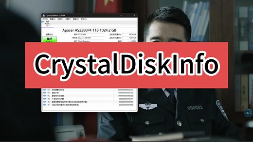 下载就是中文版，CrystalDiskInfo硬盘检测工具安装教程