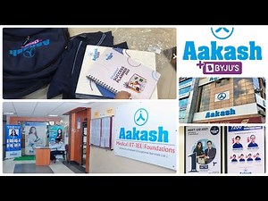Aakash byju's student kit || visit Aakash byju's Institute || 😘❤️ ||