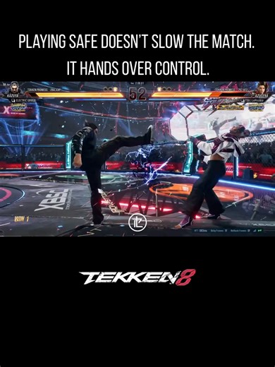 Playing safe doesn’t slow the match. It hands over control. Game Fu — Competitive Thinking for Fighting Games https://perfectlegend.gumroad.com/l/gamefu