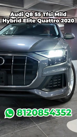 Audi Q8 55 Tfsi Mild Hybrid Elite Quattro 2020 en promoción solo en Noviembre! Llévatela con el 50% de enganche y el 50% a 12 meses sin intereses  +0% de comisión por apertura. Contáctanos para más información y asesoría de compra  #seminuevos #AutosSeminuevos #promocion #audiq5 #pluramotors | Autos Plura Motors | Facebook